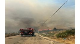 Karaburun’da yangın alarmı