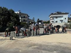 Kemer’de altyapı çalışmaları
