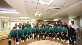 Kocaelispor’un şampiyon gençleri Büyükakın’a geldi
