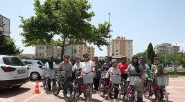 KOMEK’te Kadınlar İçin Verilen Bisiklet Kullanma Eğitimi Büyük Beğeni Görüyor