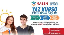 MABEM ve Online Dershane Yaz Kurslarına Başvurular Devam Ediyor