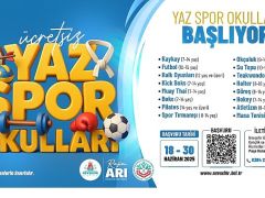 Nevşehir Belediyesi Yaz Spor Okulları Açılıyor