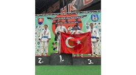 Osmangazili judoculardan tarihi başarı