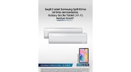Samsung Split Klimalarda Galaxy S6 Tablet hediye fırsatı!