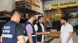 Selçuklu’da Sanayi Esnafı Atık Yönetimi Konusunda Bilgilendiriliyor