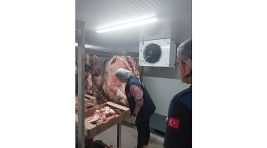 Zabıtadan kasap ve pastane denetimi